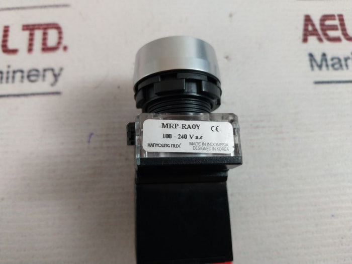 Hanyoung Mrp-ra0y Indicator Light 100-240 Vac