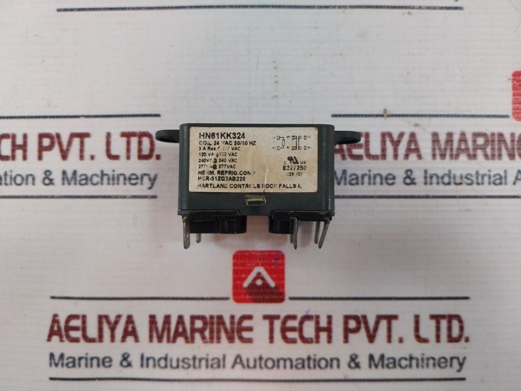 Hartland Controls Hn61Kk324 Pilot Duty Relay 24Vac 50/60Hz