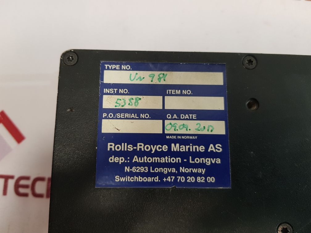 Hatteland Hd 08T21 Mmc-e1C-paba Maritime Multi Computer Display