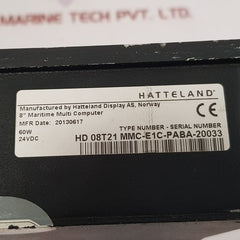 Hatteland Hd 08T21 Mmc-e1C-paba Maritime Multi Computer Display