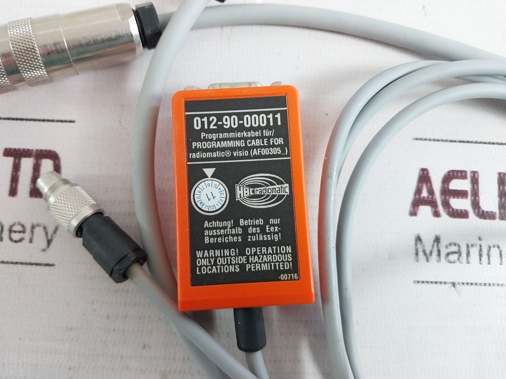 Abb Hbc Radiomatic Spectrum Eex Radio Remote Control Cable Set Without Battery