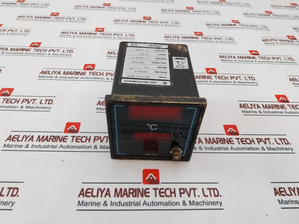 Hbo Instruments 434.173-1 Ip65 Digital Meter 0-100,0°C