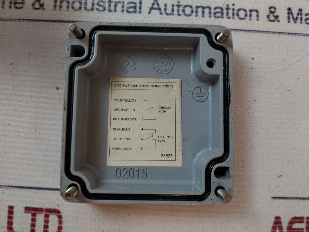 Heinrich Kubler Alvr1-vuu-l380-sb30/45A-gl/Bv Level Switch 230V 0.5A 40Va
