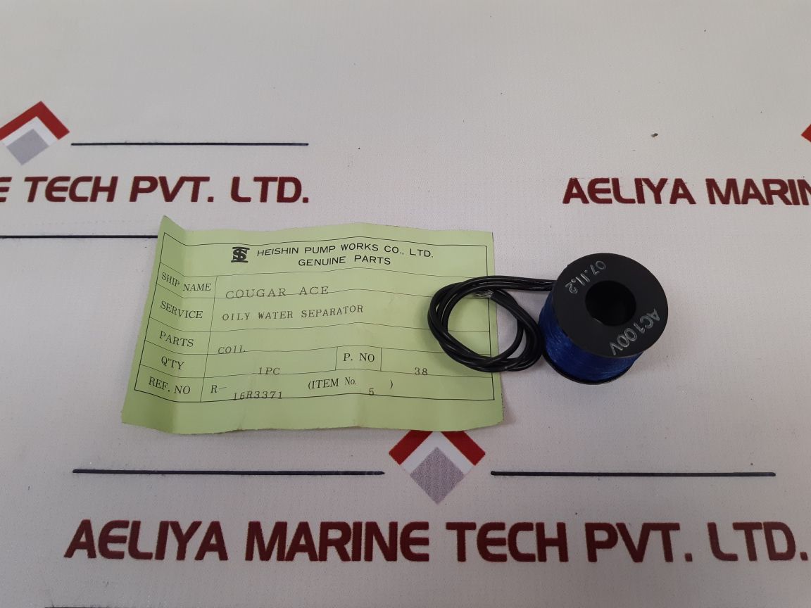 Heishin Pump Works R-i6R3371 Coil