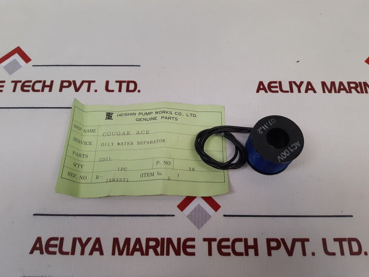 Heishin Pump Works R-i6R3371 Coil