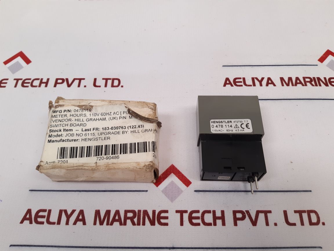 Hengstler 0 478 114 Hours Meter