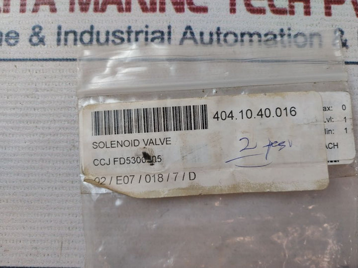 Herion 3204 Solenoid Valve Ip 00,65 24v 40-60hz