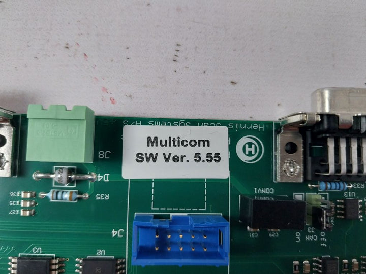 Hernis Scan Systems Hss05 Multicom Printed Circuit Board X200702036