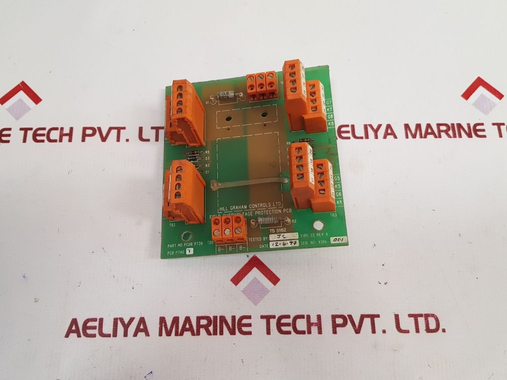 Hill Graham Controls Pcbb P739