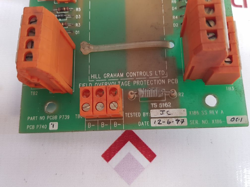 Hill Graham Controls Pcbb P739