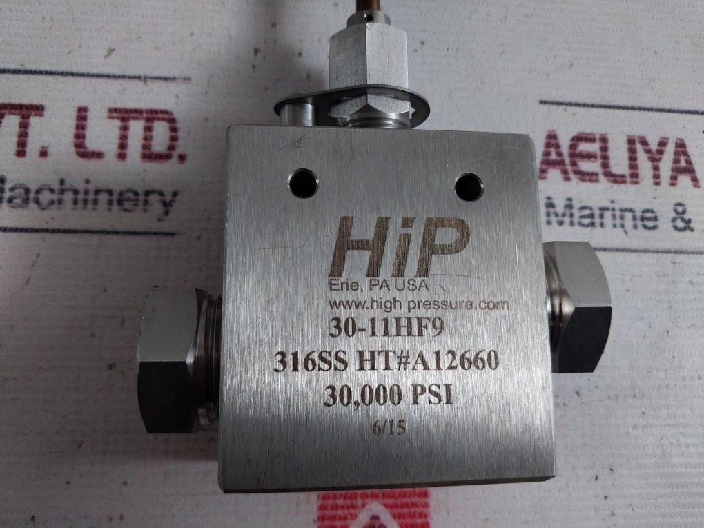 HIP 30-11HF9 High Pressure Needle Valve X200426925 CS23078-01