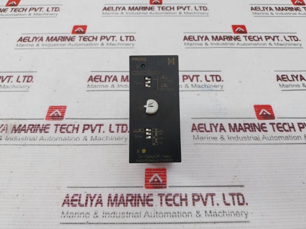 Hiquel Prer2 Timer Relay 230Vac 10A
