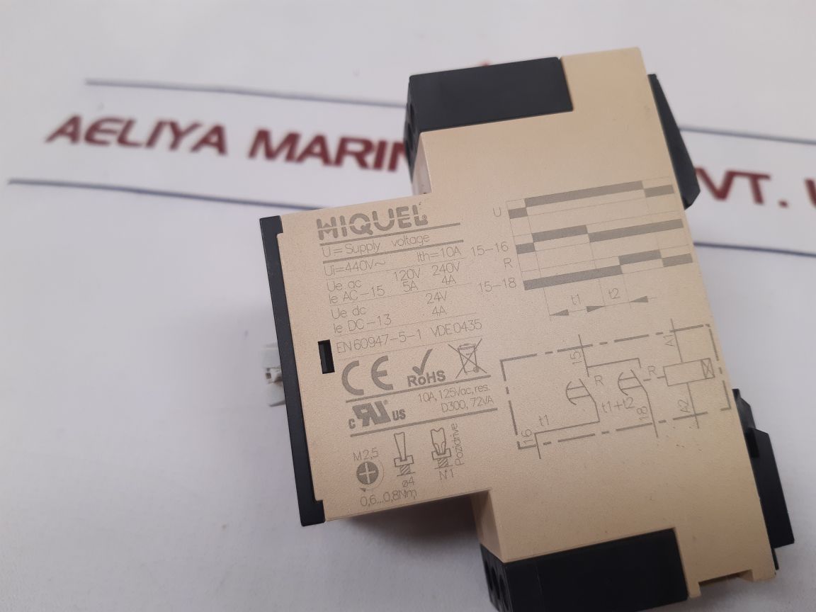 Hiquel Ts 05 Star-delta Timer Used