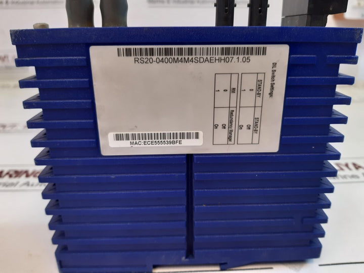 Hirschmann Rs20 Rail Switch Rs20-0400M4M4Sdaehh07.1.05