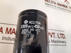 Hitachi Hcg f6A Capacitor 3300 Mfd