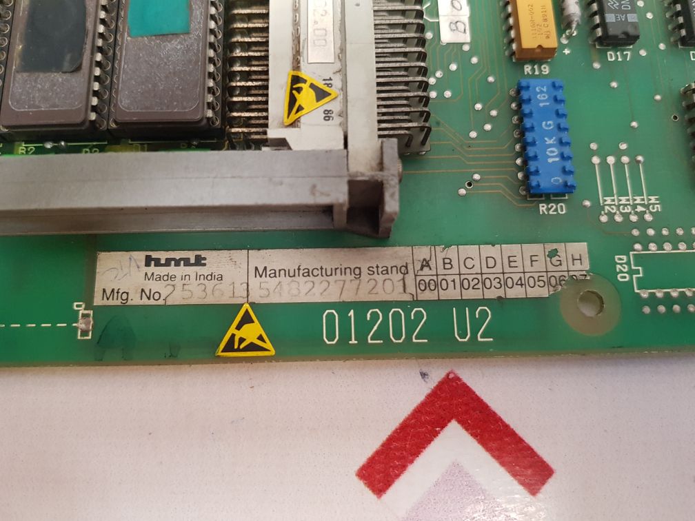Hmt Ge.548236.0001.00 Pcb Card Ge.548236.0001.00