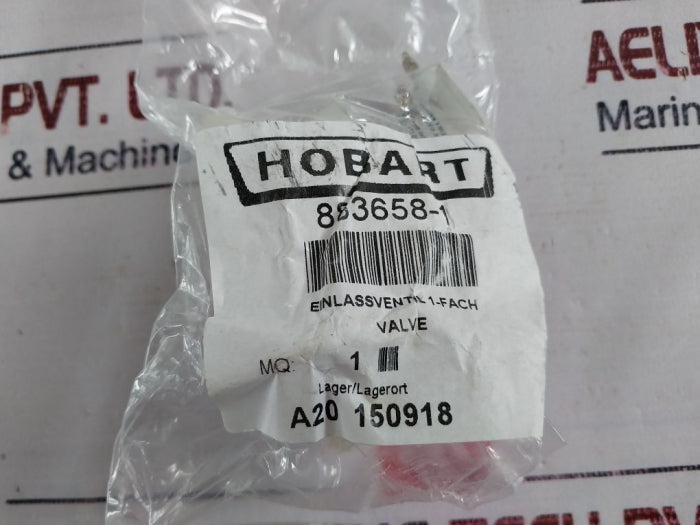 Hobart 00-883658-001 Solenoid Valve 220/240V-7W 50/60Hz