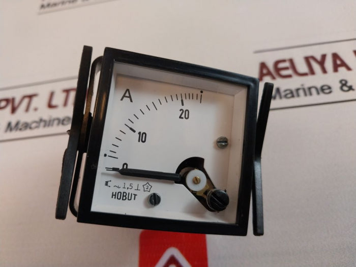 Hobut 312-757 Analogue Panel Ammeter 0-25 A 48 Meter