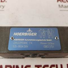 Hoerbiger grv2zp04nc f4 check valve 535-0024.509