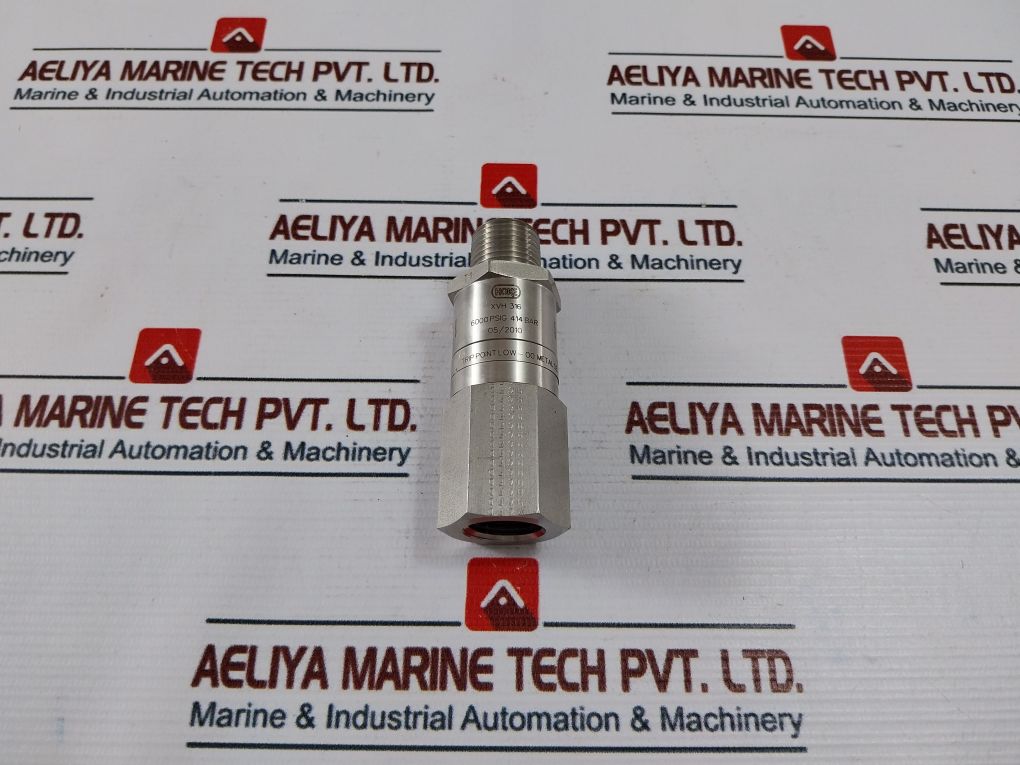 Hoke Xvh 316 Excess Flow Valve Xvhy08M08F00010Ydh 6000 Psig