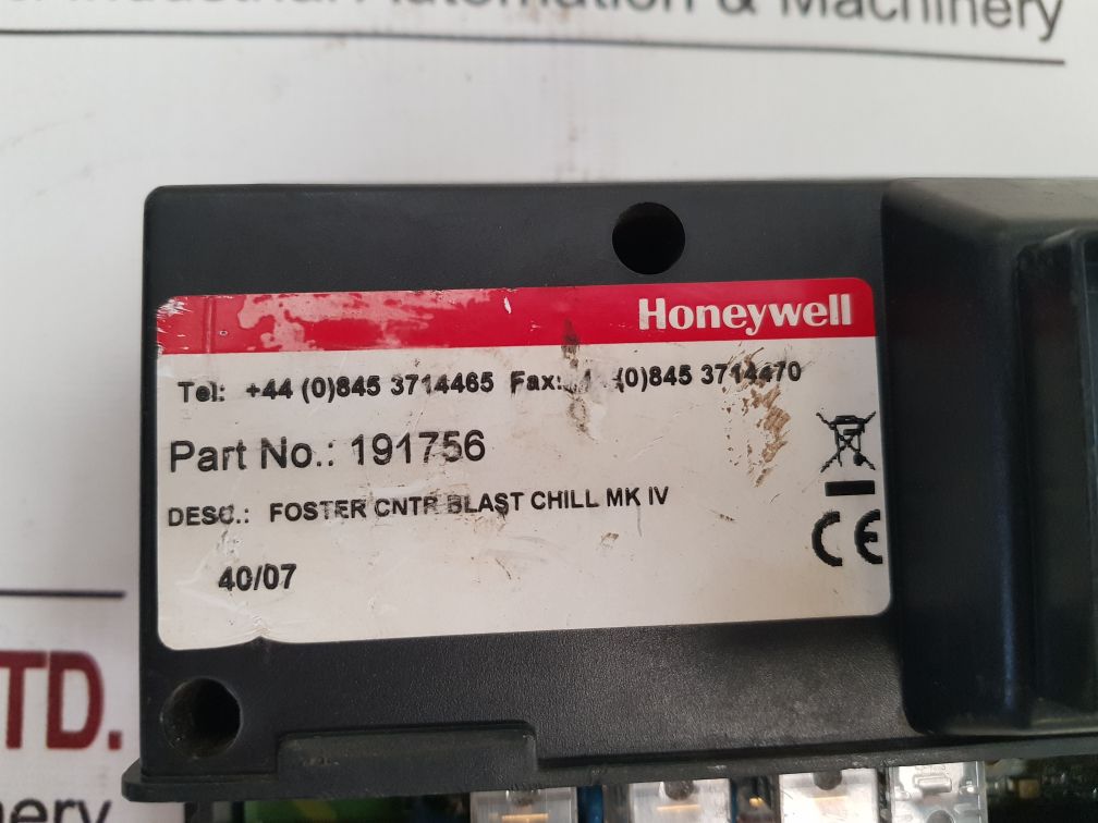 Honeywell 191756 Elm Controller