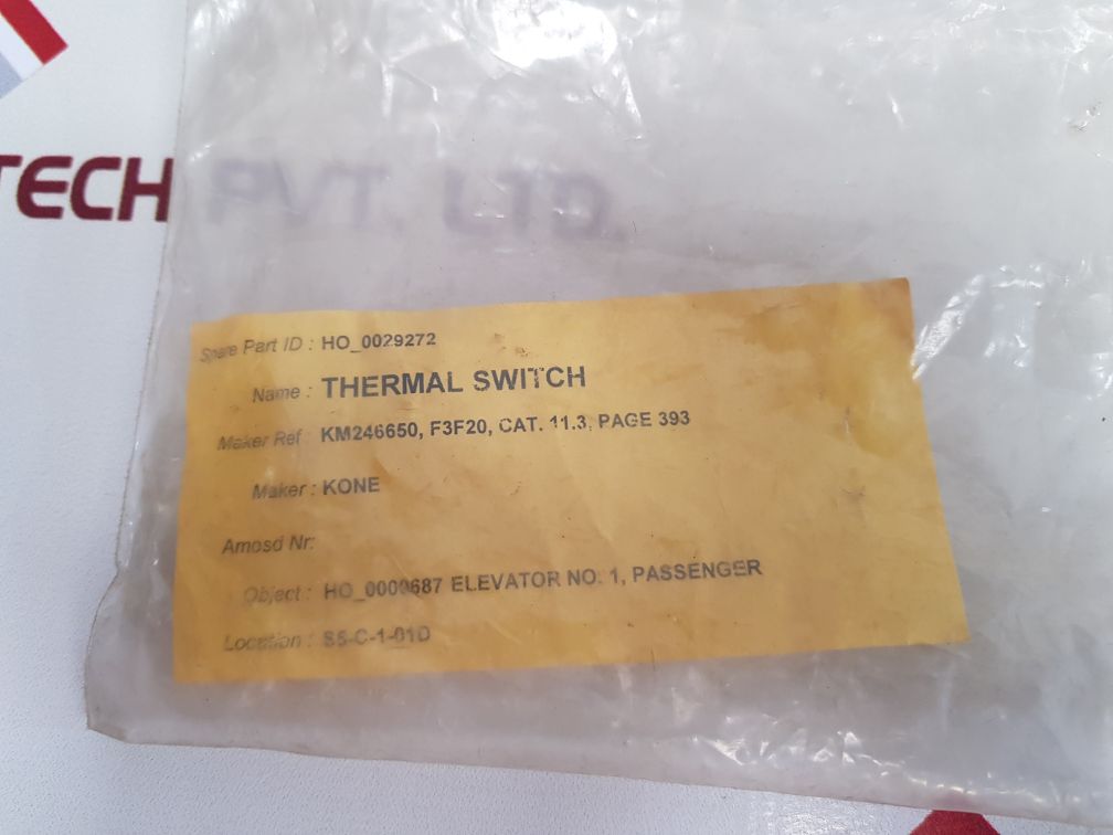 Set of 3X Honeywell 2455R Thermal Switch KM222406