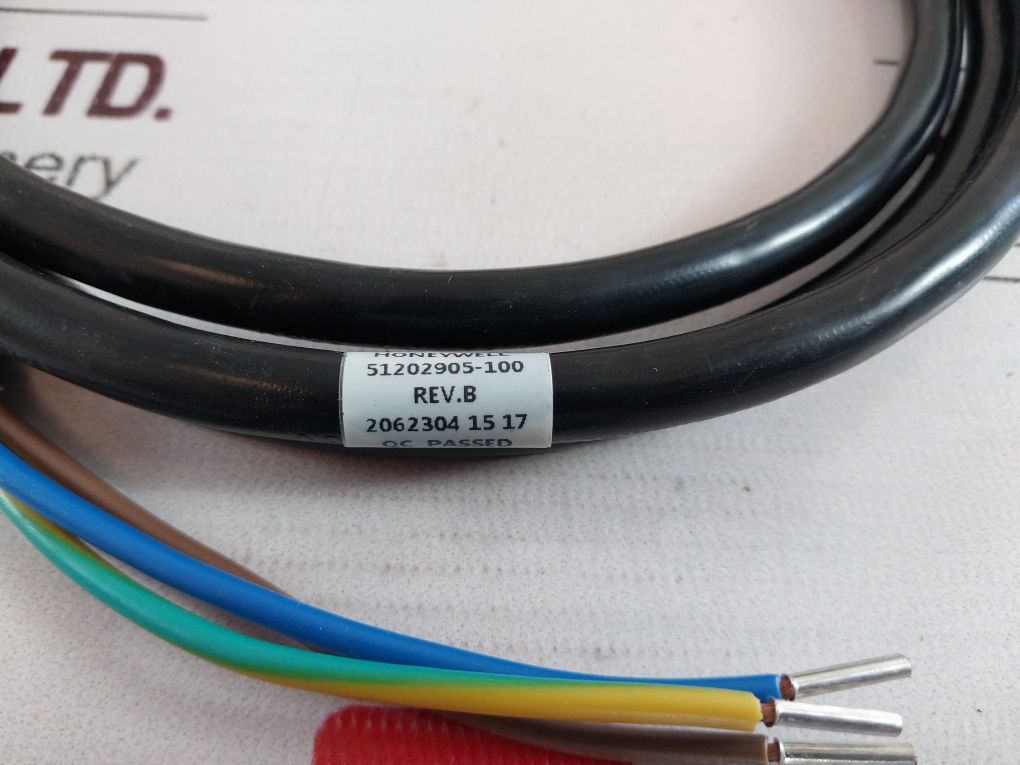 Honeywell 51202903-100 Plc Cable Set Rev. B 51202901-200, 51202905-100 Rev. B