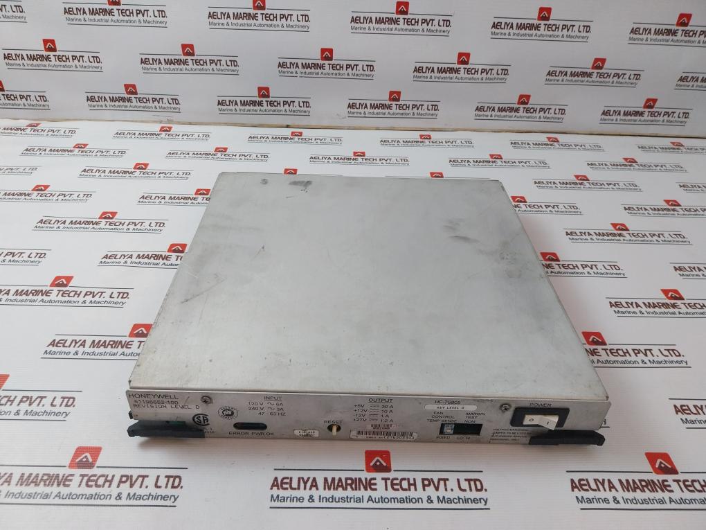 Honeywell 51196653-100 Five-slot File Power Supply Module