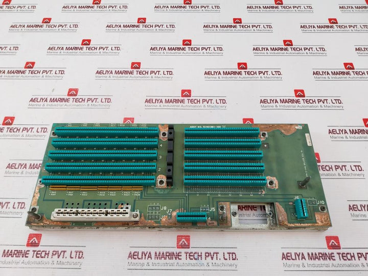 Honeywell 51401381-100 B 5 Slot Module Backpanel Rev.C
