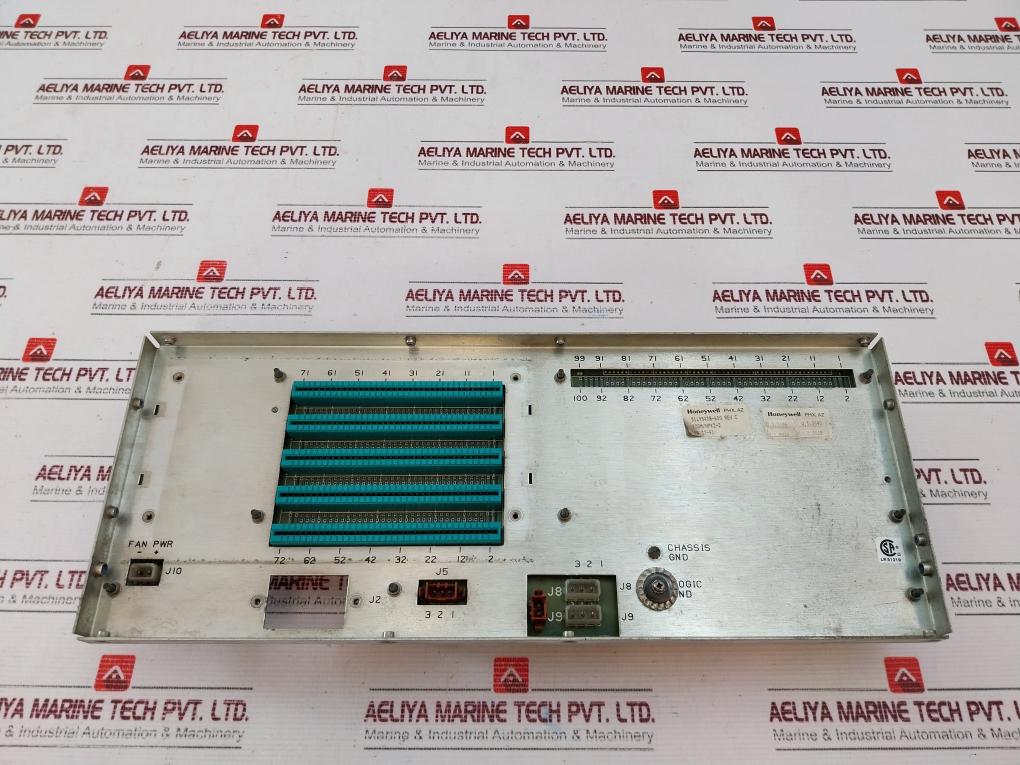 Honeywell 51401381-100 B 5 Slot Module Backpanel Rev.C