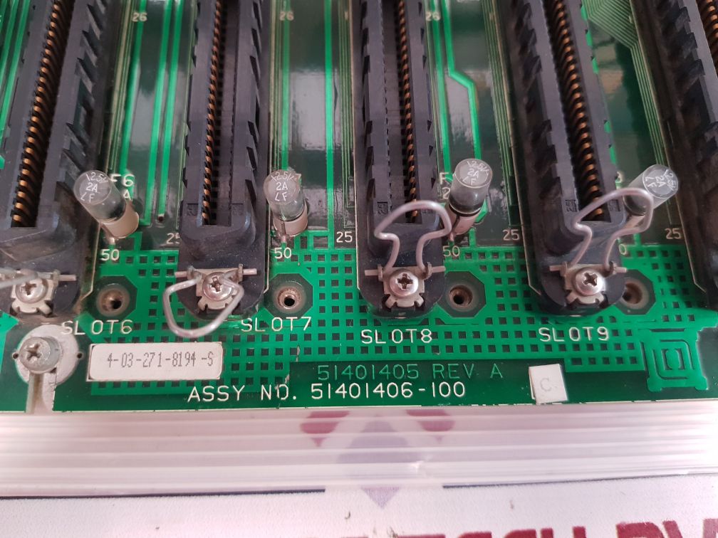 Honeywell 51401546-100 rev.b i/o file chasis rack 51401406-100