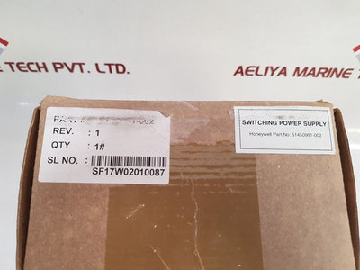 Honeywell 51450991-002 switching power supply npe1534