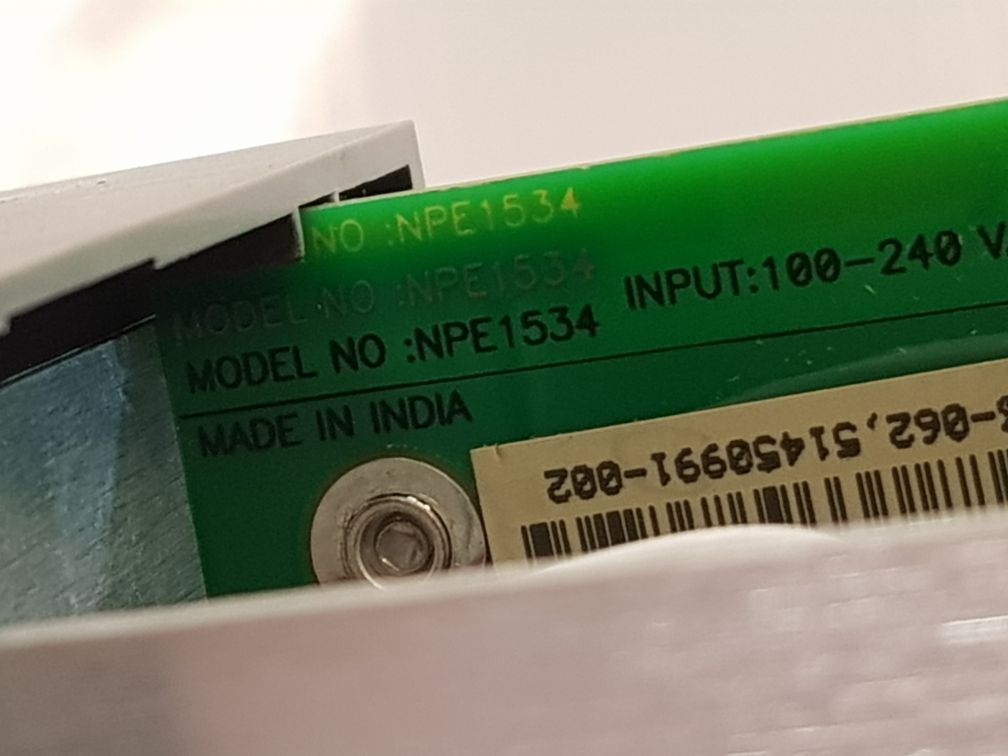 Honeywell 51450991-002 switching power supply npe1534