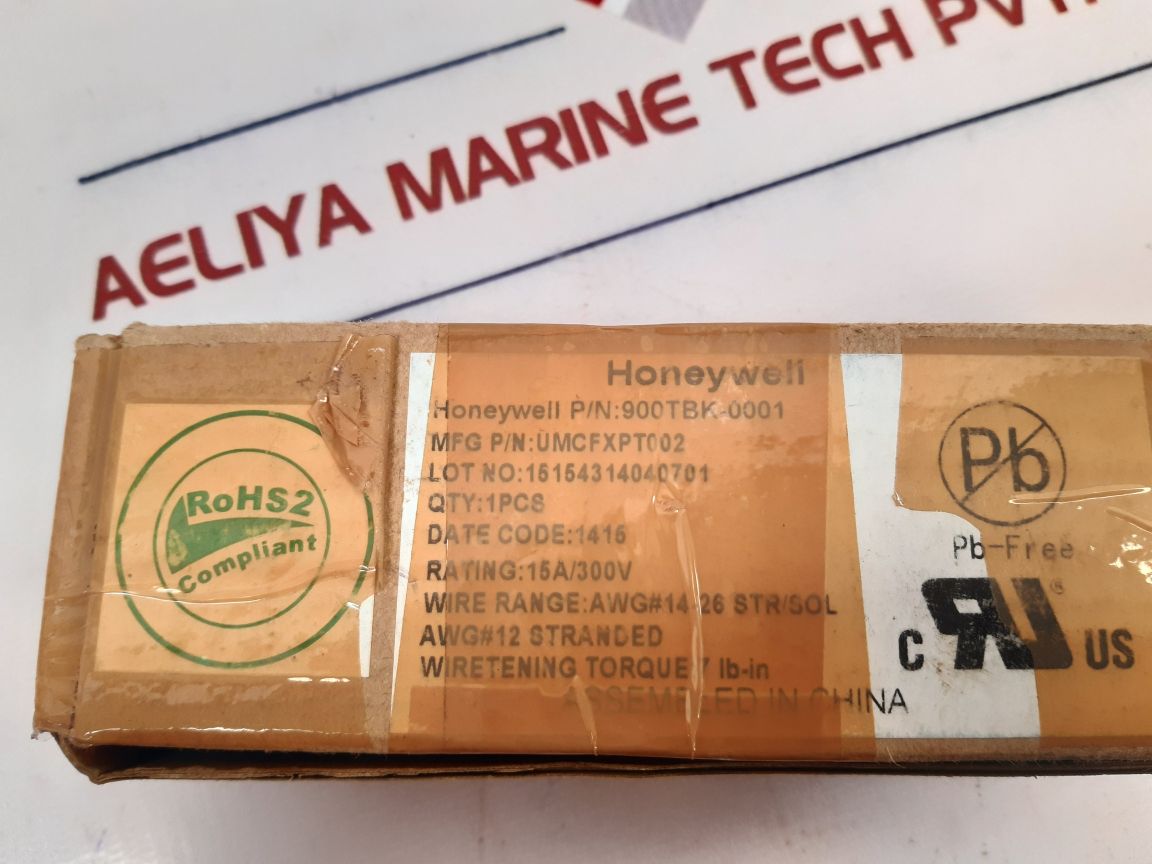 Honeywell 900Tbk-0001 Terminal Block