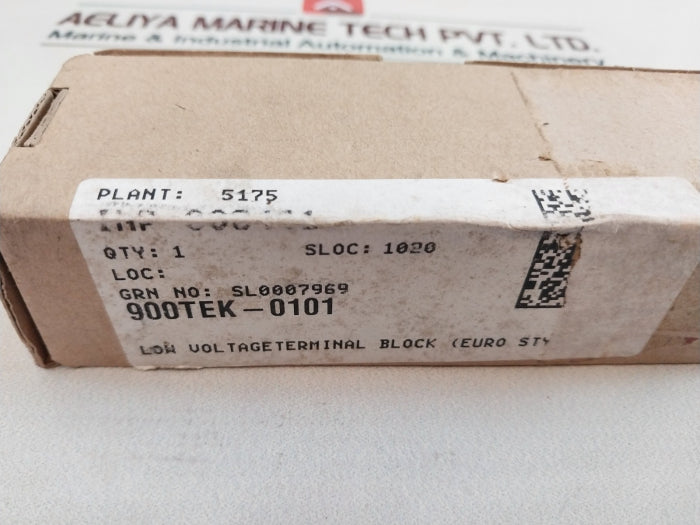Honeywell 900TEK-0101 Low Voltage Terminal Block (Euro style) UMCELFT102