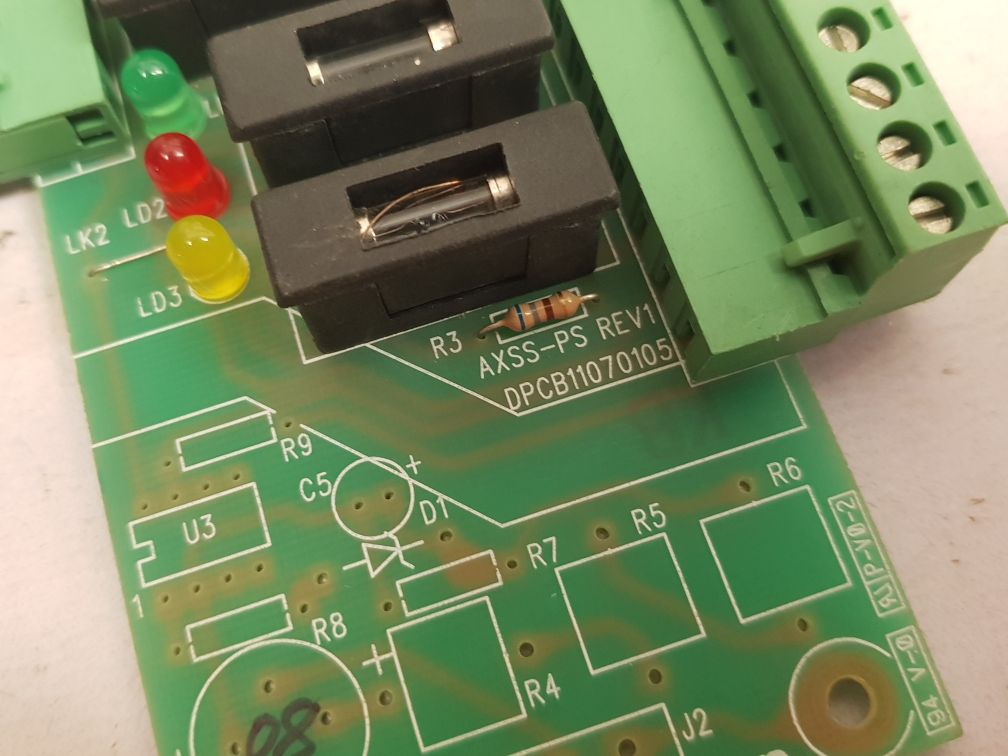 Honeywell Dpcb11070105 Printed Circuit Board Axss-ps Rev1