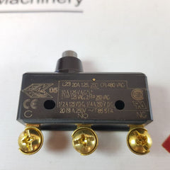 Honeywell Ba-2Rb-p4 Micro Limit Switch 250 Or 480 Vac 9L-059-3978