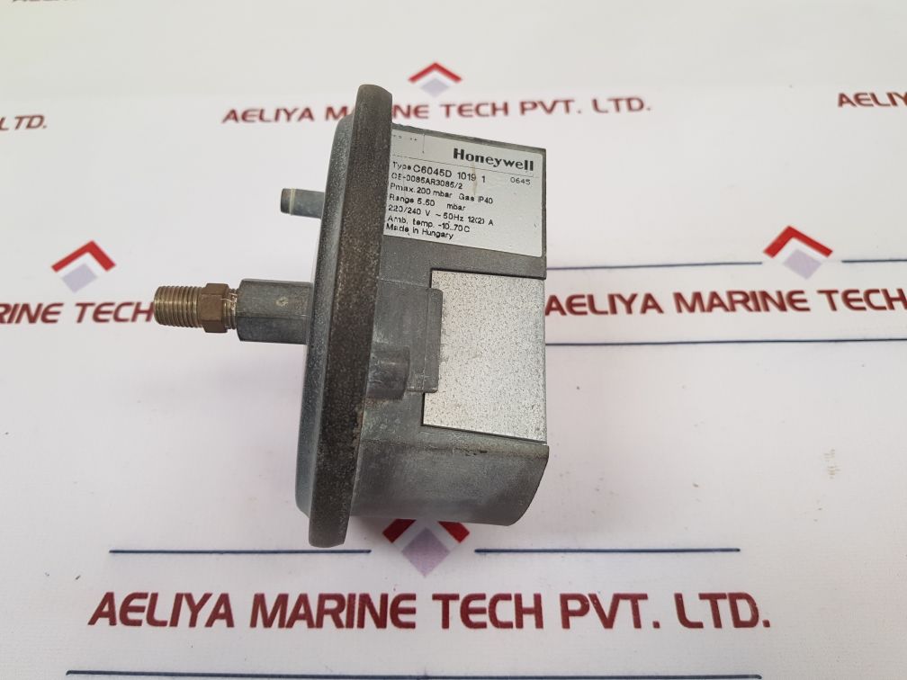 Honeywell C6045D 1019 1 Pressure Switch 5..50 Mbar