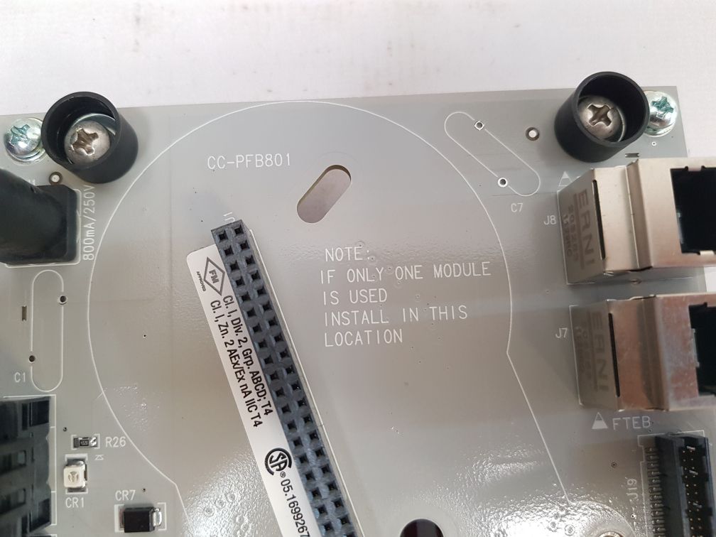 Honeywell Cc-tfb811 Fieldbus Interface Red.-8 Nets 51306751-175