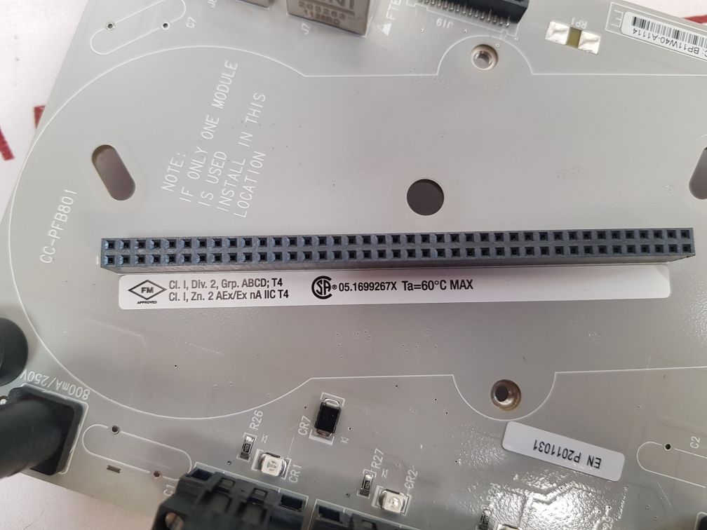 Honeywell Cc-tfb811 Fieldbus Interface Red.-8 Nets 51306751-175