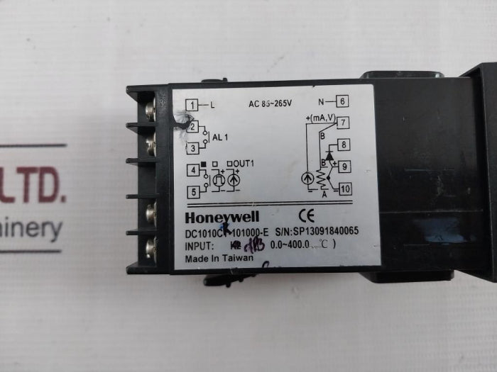 Honeywell Dc1010Cr-101000-e Digital Temperature Controller Ac 85–265V