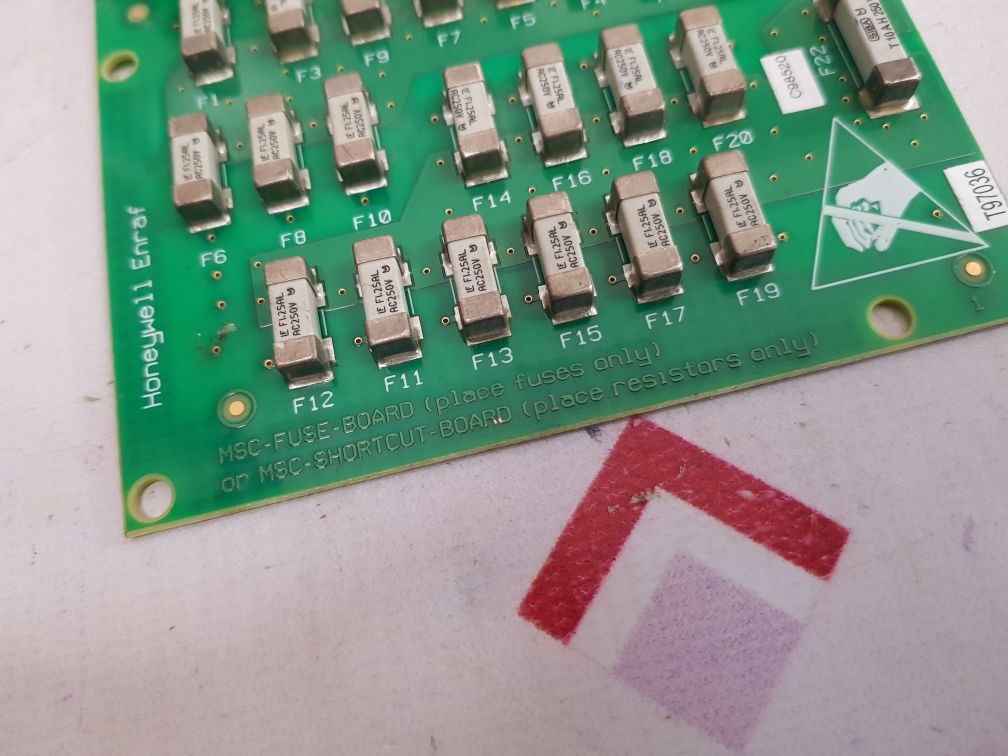 Honeywell 0395605-rev.02 pc board