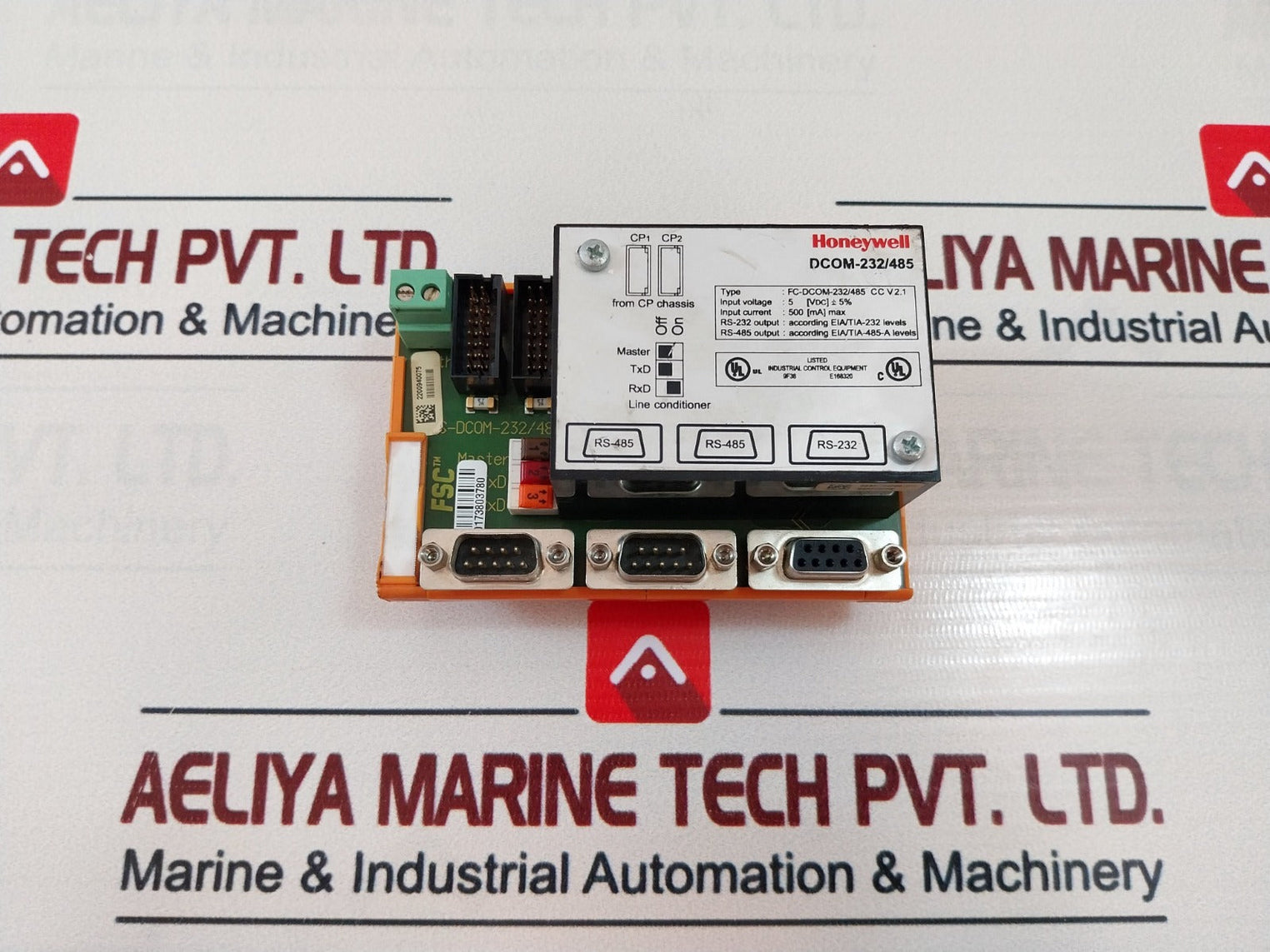 Honeywell Fc-dcom-232/485 Interface Module Fs-dcom-232/485