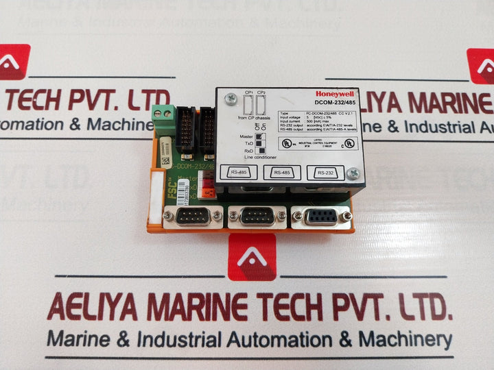 Honeywell Fc-dcom-232/485 Interface Module Fs-dcom-232/485