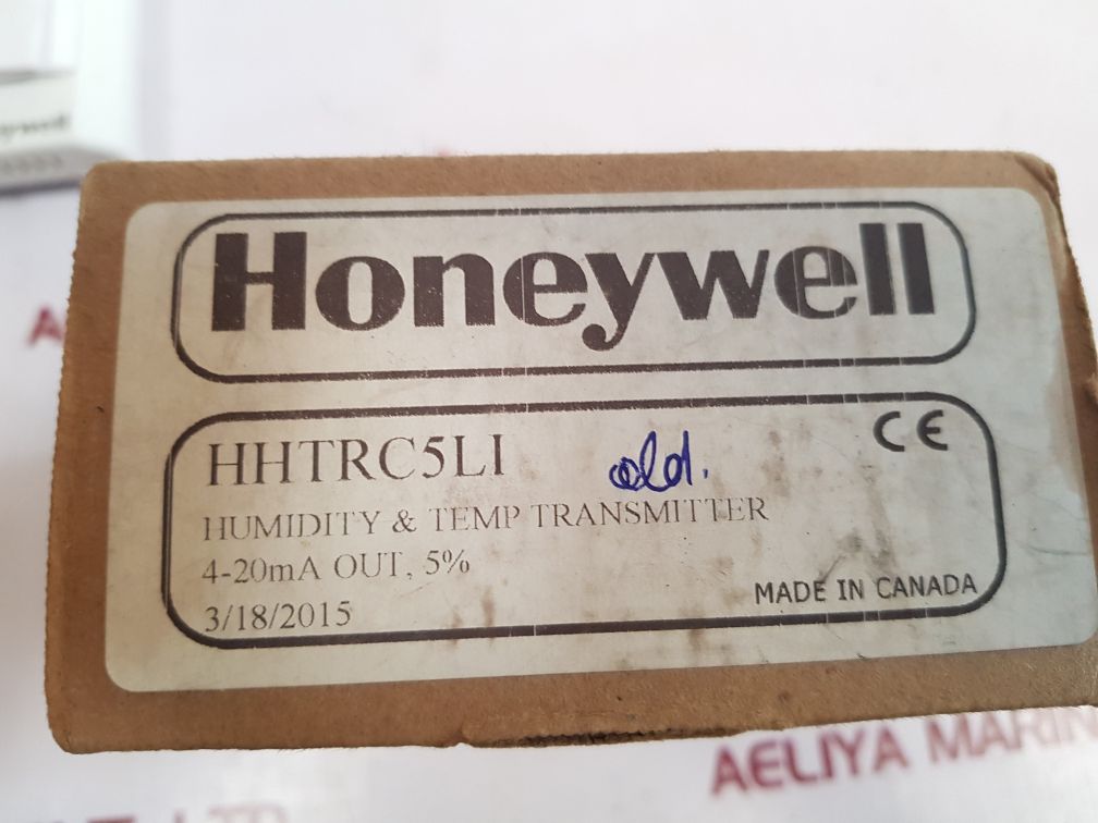 Honeywell Hhtrc5Li Humidity & Temp Transmitter