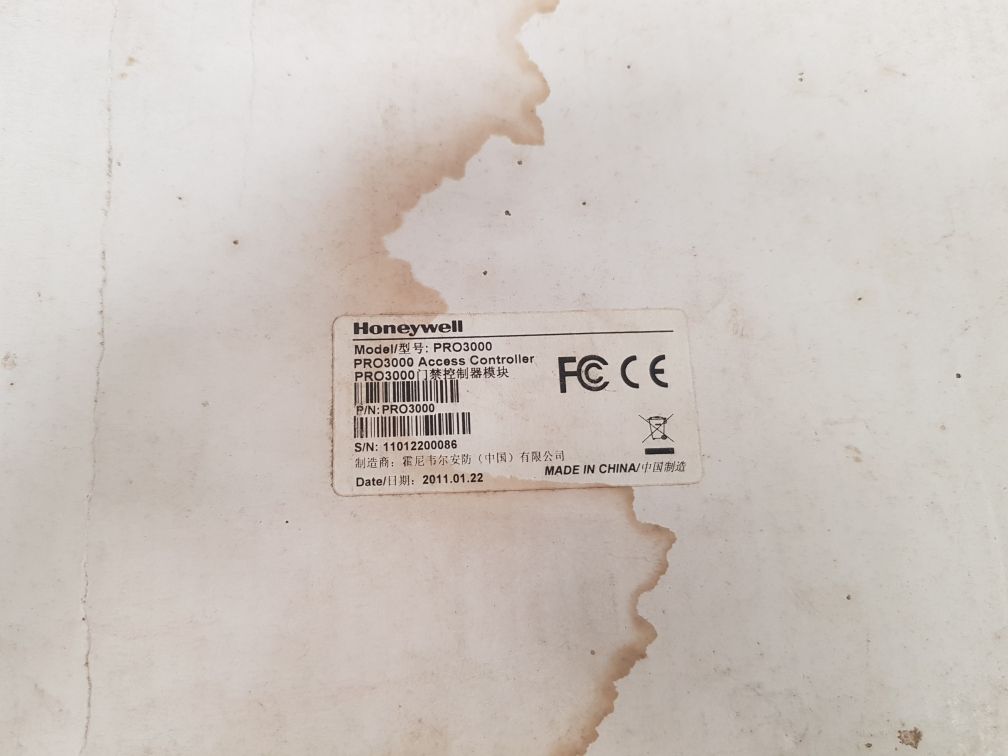 Honeywell Pro3000 Access Controller Pcb Card