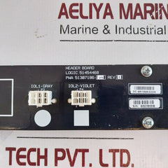Honeywell Pwa 51307186-275 Header Board Pwb 51307185-100 Power Supply