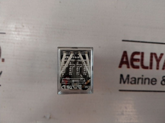 Lot of 4X Honeywell Szr-my4-n1 Magnetic Relay 24Vdc