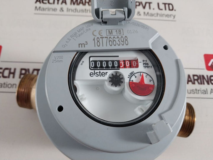 Honeywell V200 Volumetric In-line Cold Water Meter Set R160 Map 16Bar