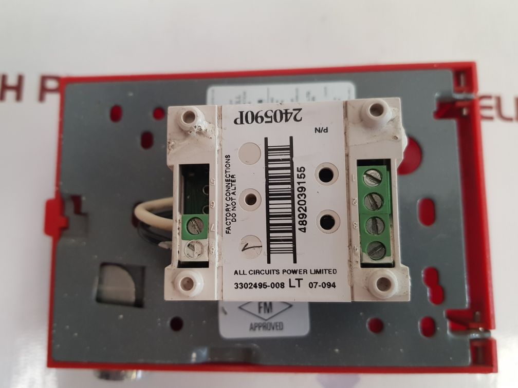 Honeywell Xls-278 Fire Alarm Station